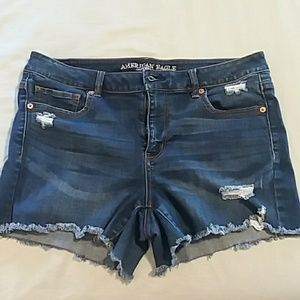 American Eagle midi shorts